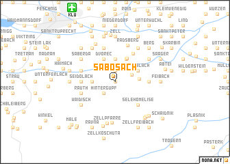 map of Sabosach