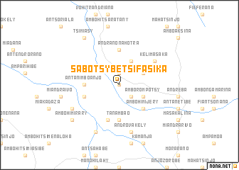 map of Sabotsy Betsifasika