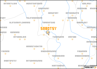 map of Sabotsy