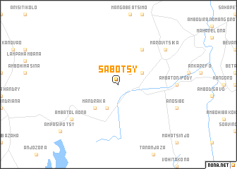 map of Sabotsy