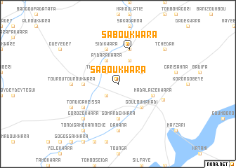 map of Sabou Kwara