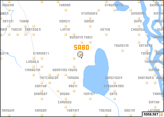 map of Sabo