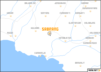map of Sabrang