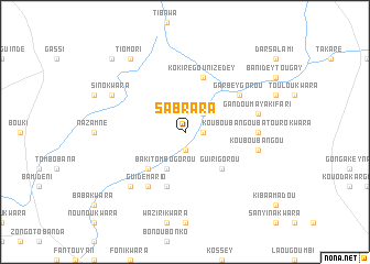 map of Sabrara