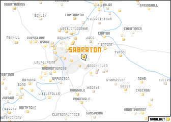 map of Sabraton