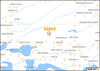 map of Sabra