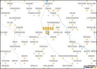 map of Sabsé
