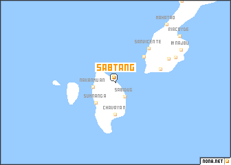 map of Sabtang