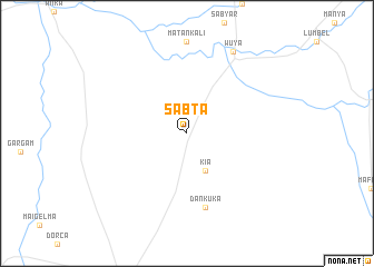 map of Sabta