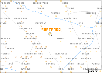 map of Sabtenga