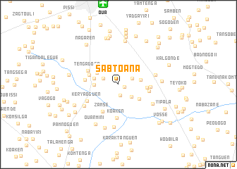 map of Sabtoana