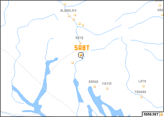 map of Sabt