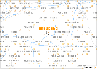 map of Sabucedo