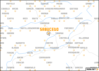 map of Sabucedo