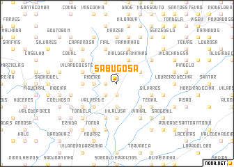map of Sabugosa