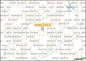 map of Sabugosa