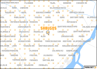 map of Sabugos