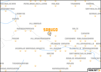 map of Sabugo