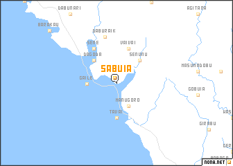 map of Sabuia