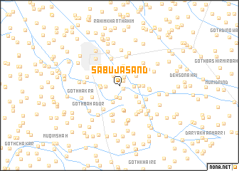 map of Sabūja Sānd