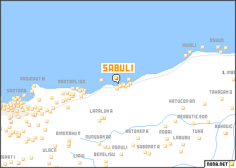 map of Sabuli