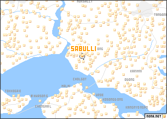 map of Sabul-li