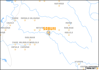map of Sabumi