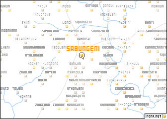 map of Sabungeni