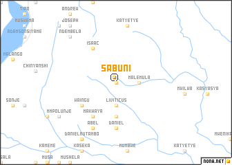 map of Sabuni