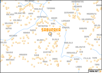 map of Saburaka