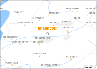 map of Saburovka