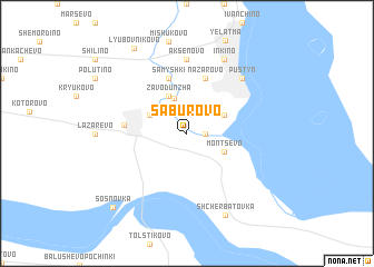 map of Saburovo