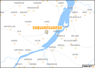 map of Sabuwar Gwaram