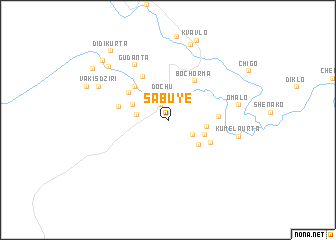 map of (( Sabuye ))