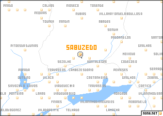 map of Sabuzedo