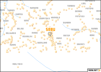 map of Sabu