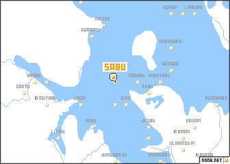 map of Sabu