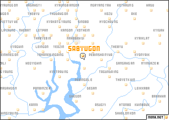 map of Sabyugôn