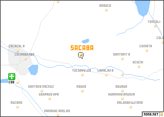 map of Sacaba