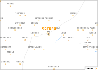 map of Sacaba