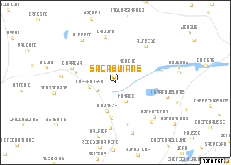 map of Sacabuiane