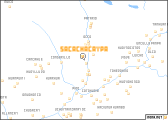 map of Sacachacaypa