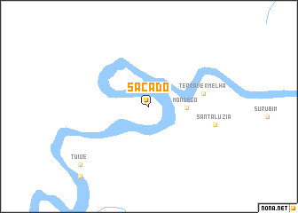 map of Sacado