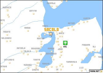 map of Sacala