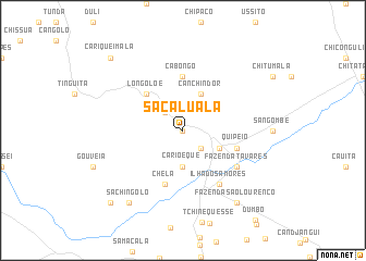map of Sacaluala
