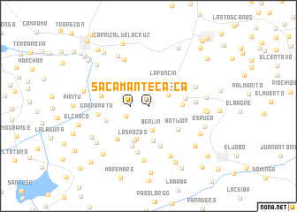 map of Saca Manteca