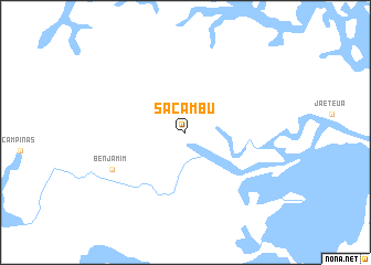 map of Sacambu