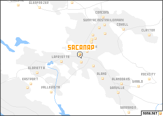 map of Sacanap