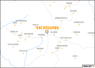 map of Sacandumbo