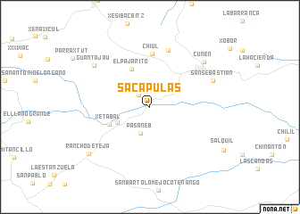 map of Sacapulas